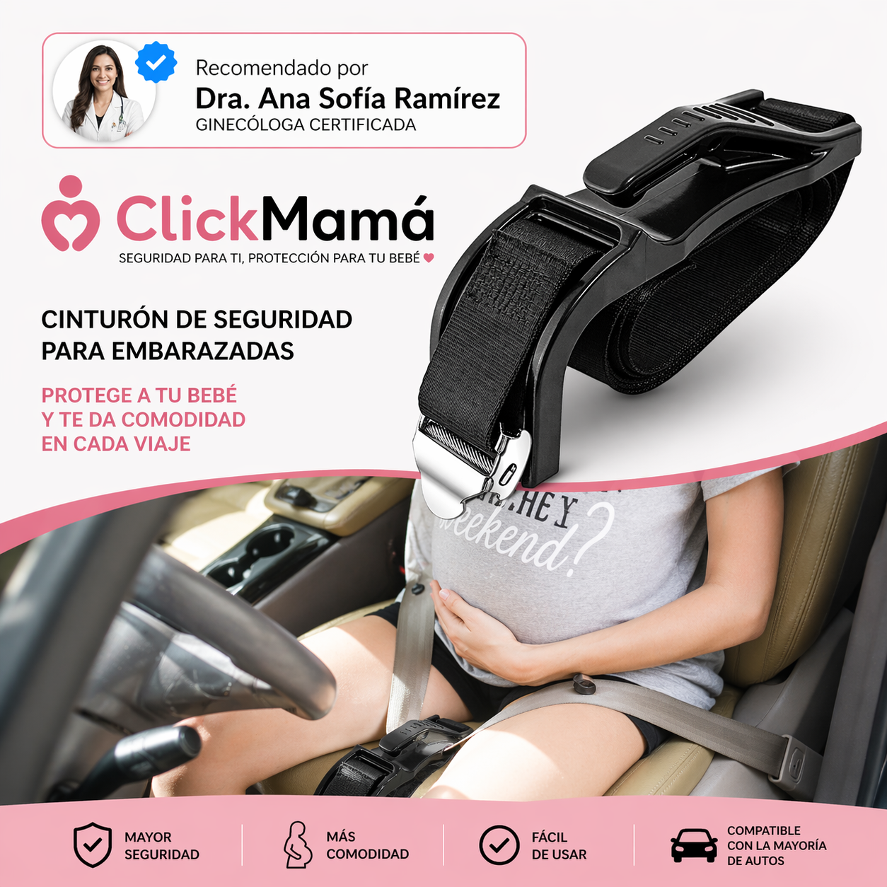 ClickMamá - Cinturón Seguridad