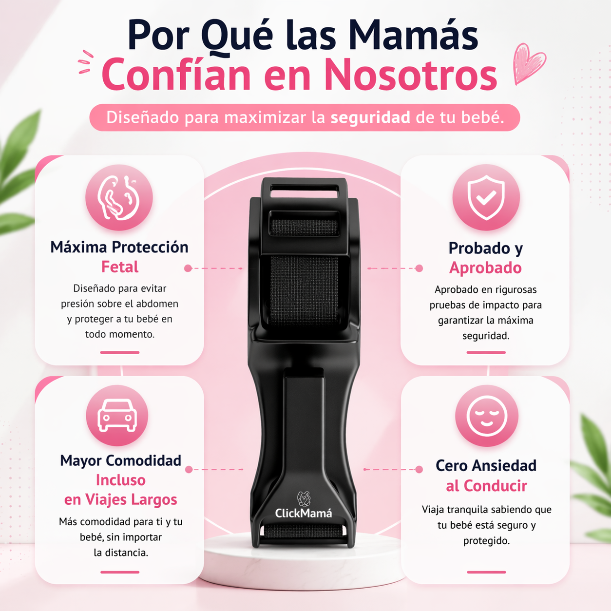 ClickMamá - Cinturón Seguridad